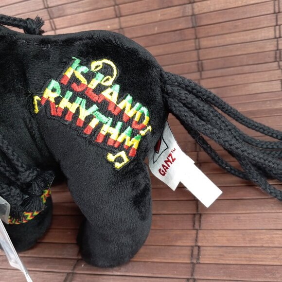 Webkinz Rockerz Dog Island Rhythm HM5112 Sealed Code Black Lab Plush Dreadlocks - Picture 8 of 14